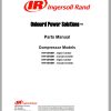 Ingersoll Rand Compressor Modules VHP40RMH Part Manual Operation and Maintenance Manual 2013 1
