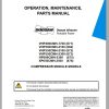 Ingersoll Rand Compressor Modules VHP500CMH Part Manual Operation and Maintenance Manual 2013 1