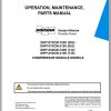 Ingersoll Rand Compressor Modules XHP1250CM Part Manual Operation and Maintenance Manual 2013 1