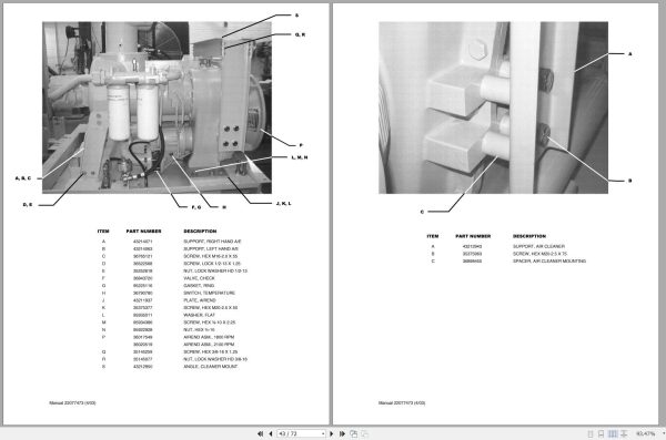Ingersoll Rand Compressor Modules XHP1250CMH Part Manual Operation and Maintenance Manual 2013 1