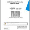 Ingersoll Rand Compressor Modules XHP650CM Part Manual Operation and Maintenance Manual 2013 1
