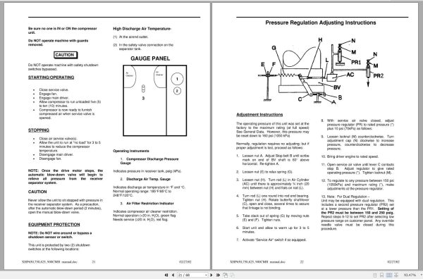 Ingersoll Rand Compressor Modules XHP650CMH Part Manual Operation and Maintenance Manual 2013 1