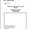 Ingersoll Rand Compressor Modules XHP900CM Part Manual Operation and Maintenance Manual 2013