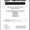 Ingersoll Rand Compressor Modules XHP900CM Part Manual Operation and Maintenance Manual 2013 1