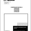 Ingersoll Rand Compressor Modules XHP900CMH Part Manual Operation and Maintenance Manual 2013