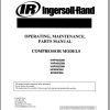 Ingersoll Rand Compressor Modules XP650CMH Part Manual Operation and Maintenance Manual 2013