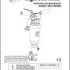 Ingersoll Rand Construction Tool IR20BV IR20BS Parts Manual Operation and Maintenance Manual 2013