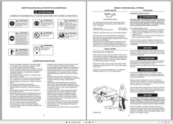 Ingersoll Rand Construction Tool IR20BV IR20BS Parts Manual Operation and Maintenance Manual 2013 2