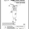 Ingersoll Rand Construction Tool IR25BV IR25BS Parts Manual Operation and Maintenance Manual 2013