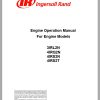 Ingersoll Rand Generator 4IRQ2N Operation and Maintenance Manual 2012