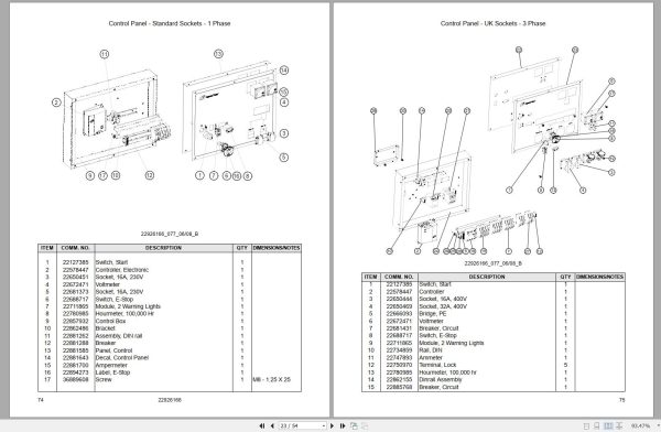 Ingersoll Rand Generator G10 Parts Manual 2013 1