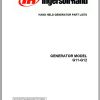 Ingersoll Rand Generator G12 Parts Manual 2013 1