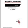 Ingersoll Rand Generator G130 Parts Manual 2017 1