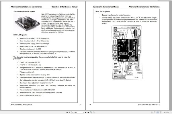 Ingersoll Rand Generator G20 Operation and Maintenance Manual 2012 1