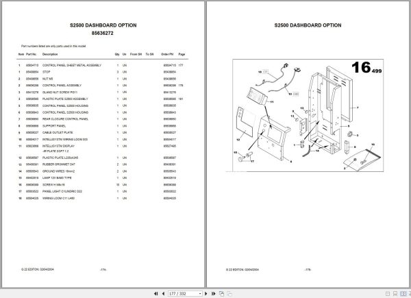 Ingersoll Rand Generator G22 Parts Manual 2013 2