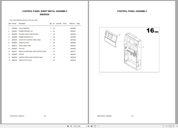 Ingersoll Rand Generator G220 Parts Manual 2013 2