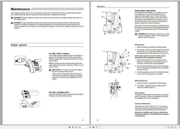Ingersoll Rand Generator G220 Users Guide and Maintenance Manual 2012 2