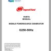 Ingersoll Rand Generator G250 Parts Manual 2013 1