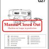 Ingersoll Rand Generator G27 Parts Manual 2013