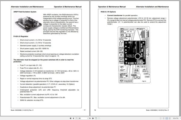 Ingersoll Rand Generator G30 Operation and Maintenance Manual 2012 1