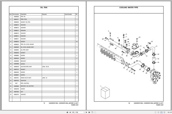 Ingersoll Rand Generator G300 Parts Manual 2017 2