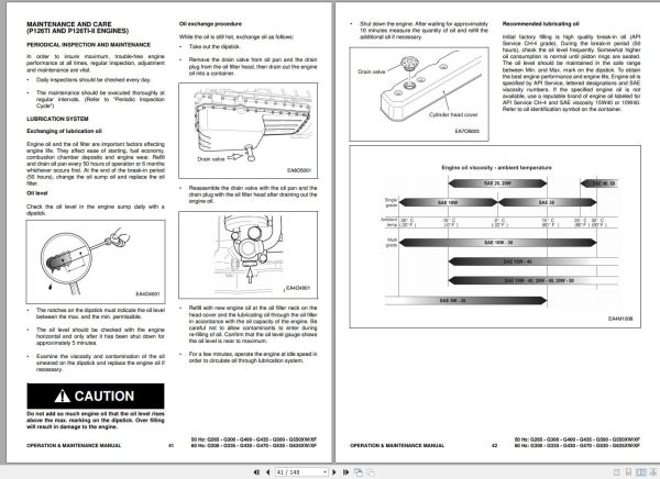 Ingersoll Rand Generator G550 XW XF Operation and Maintenance Manual 2015 1