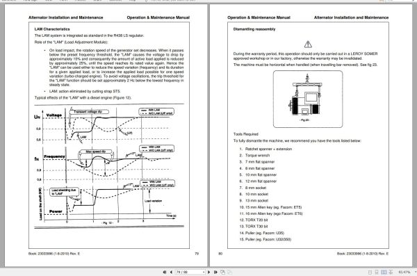 Ingersoll Rand Generator G60 Operation and Maintenance Manual 2012 1