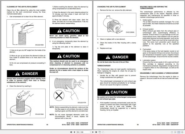 Ingersoll Rand Generator G655 XW XF Operation and Maintenance Manual 2015 1