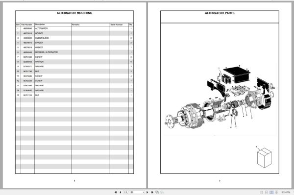 Ingersoll Rand Generator G750 Parts Manual 2016 1