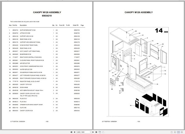 Ingersoll Rand Generator G77 Parts Manual 2013 2