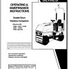 Ingersoll Rand Light Compaction 18 BS BV Parts Manual Operating and Maintenance Manual 2012