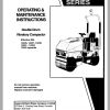 Ingersoll Rand Light Compaction 18 BS BV Series Parts Manual Operating and Maintenance Manual 2013 1