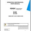 Ingersoll Rand Light Compaction BX 12 Parts Manual Operating and Maintenance Manual 2013 1