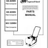 Ingersoll Rand Light Compaction BX 120WH Parts Manual 2013