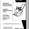 Ingersoll Rand Light Compaction BX 6 Operating Maintenance Manual 2012