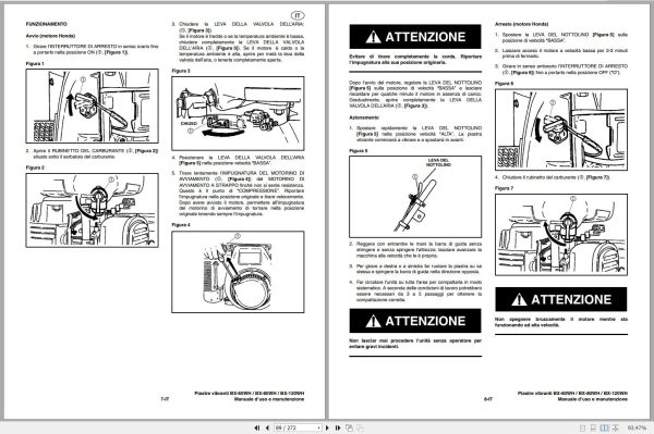 Ingersoll Rand Light Compaction BX 60WH Operating Maintenance Manual 2012 1
