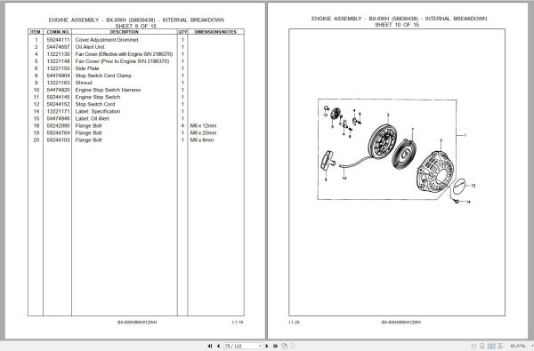 Ingersoll Rand Light Compaction BX 8 Parts Manual Operating and Maintenance Manual 2013 2