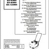 Ingersoll Rand Light Compaction BX 80WH Operating Maintenance Manual 2012