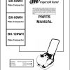 Ingersoll Rand Light Compaction BX 80WH Parts Manual 2013