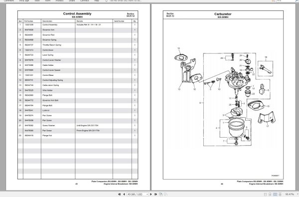 Ingersoll Rand Light Compaction BX 80WH Parts Manual 2013 1
