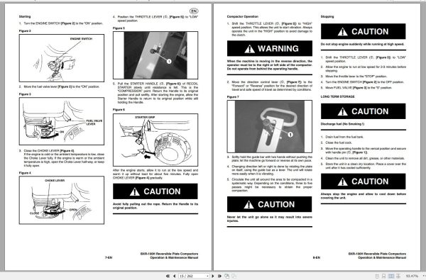 Ingersoll Rand Light Compaction BXR 100H Operating Maintenance Manual 2012 1