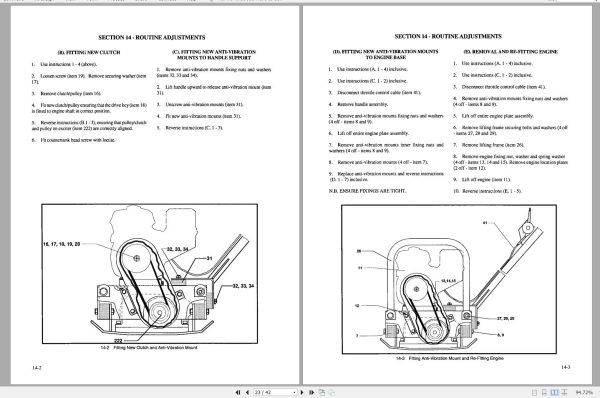 Ingersoll Rand Light Compaction CXR 9 Parts Manual Operating and Maintenance Manual 2013 1