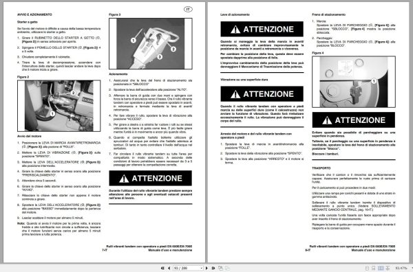 Ingersoll Rand Light Compaction DX 700E Operating Maintenance Manual 2012 1
