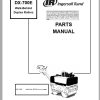 Ingersoll Rand Light Compaction DX 700E Parts Manual 2013