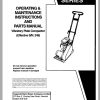 Ingersoll Rand Light Compaction HX30 Parts Manual Operating and Maintenance Manual 2012