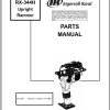 Ingersoll Rand Light Compaction RX 344H Parts Manual 2013
