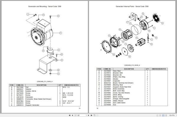 Ingersoll Rand Light Tower C14 Parts Manual 2013 1