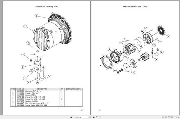 Ingersoll Rand Light Tower LSC Parts Manual 2015 2