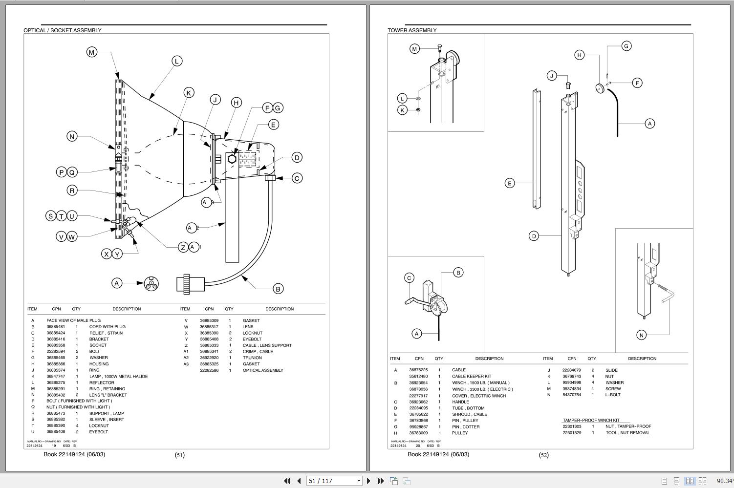 Ingersoll Rand Light Tower Lightsource 50 Hz Parts Manual, Operation