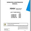 Ingersoll Rand Light Tower Lightsource Operation and Maintenance Manual 2012 1